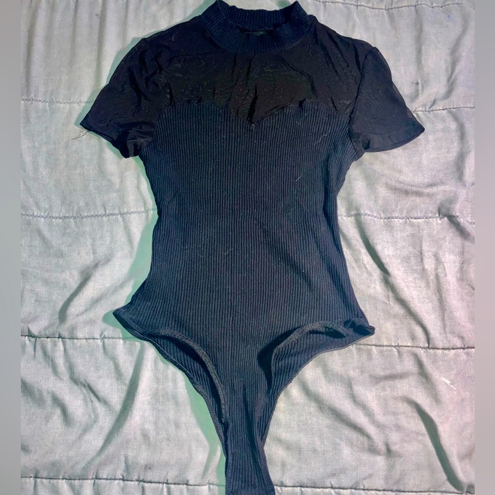 Ribbed Bodysuit